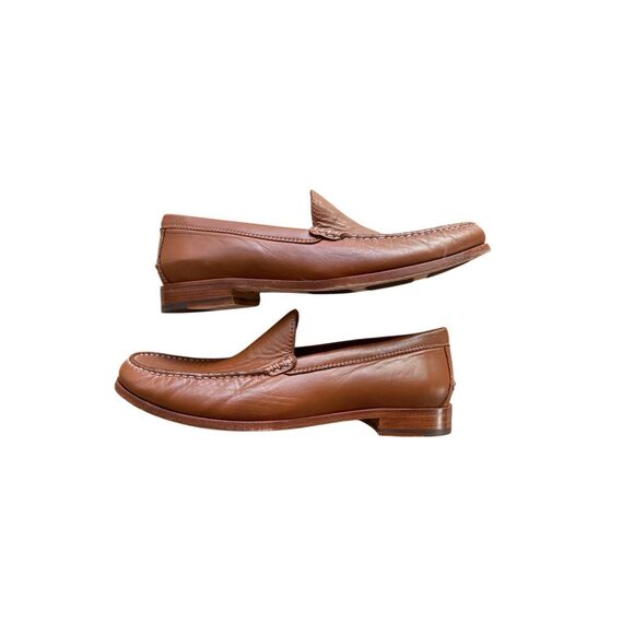 Johnston & Murphy Mens Cognac Sheepskin Baldwin Penny Loafer Size 11M main image 7